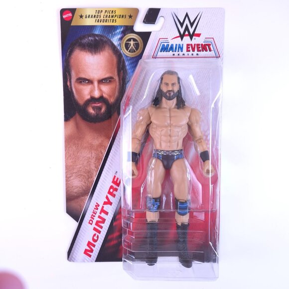 Drew McIntyre WWE Main Event 2024 Figure GFT58/JCV62 Brand New Near Mint - Picture 2 of 6
